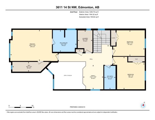 Floor plan - 3611 14 Street, Edmonton, AB - Other