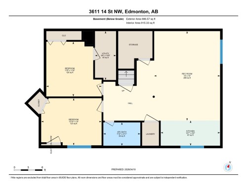 Floor plan - 3611 14 Street, Edmonton, AB - Other