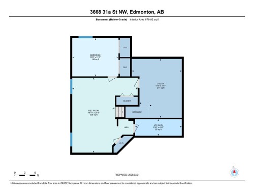 Floor plan - 3668 31A Street, Edmonton, AB - Other