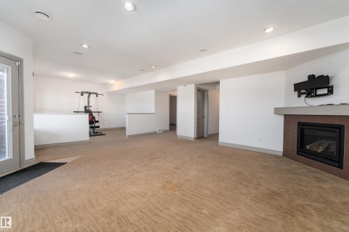 5414 Bonaventure Avenue, Edmonton, AB - Indoor With Fireplace