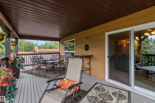 110 1St Avenue, Rural Wetaskiwin County, AB - Outdoor With Deck Patio Veranda With Exterior