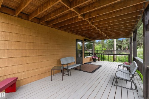110 1St Avenue, Rural Wetaskiwin County, AB - Outdoor With Deck Patio Veranda With Exterior