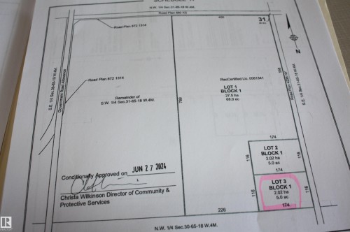 Floor plan - Twp655 Rr185, Rural Athabasca County, AB 