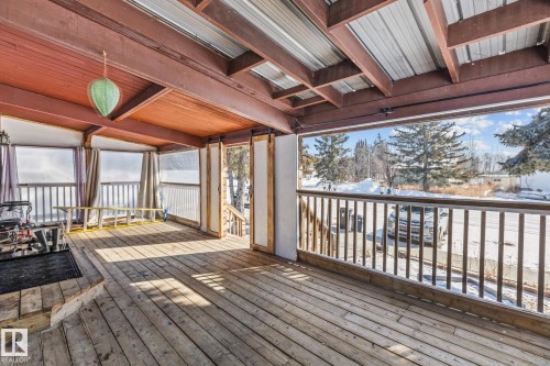 318 Main Street, Ferintosh, AB - Outdoor With Deck Patio Veranda With Exterior