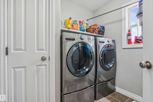 21 Hillcrest Point(E), Fort Saskatchewan, AB - Indoor Photo Showing Laundry Room