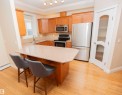 202 8631 108 Street, Edmonton, AB  - Indoor Photo Showing Kitchen With Double Sink 