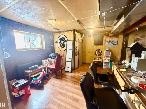 Wood-finish flooring throughout - 3520 17B Avenue, Edmonton, AB - Indoor