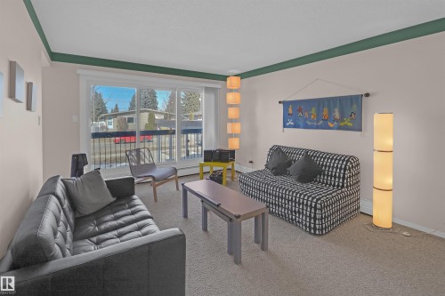 201 11445 41 Avenue, Edmonton, AB - Indoor Photo Showing Living Room