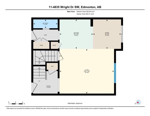 Floor plan - 11 4835 Wright Drive, Edmonton, AB - Other