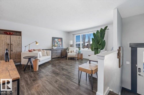 24 Duke Drive, Lamont, AB - Indoor Photo Showing Living Room