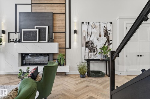 17124 2 Street, Edmonton, AB - Indoor With Fireplace
