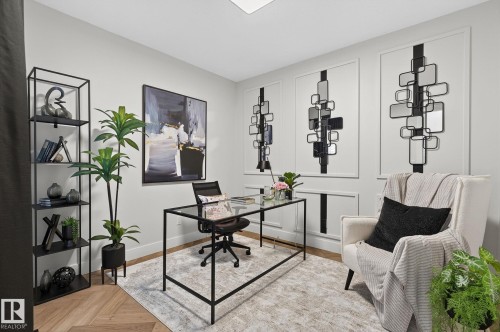 17124 2 Street, Edmonton, AB - Indoor Photo Showing Office