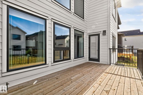 17124 2 Street, Edmonton, AB - Outdoor With Deck Patio Veranda With Exterior