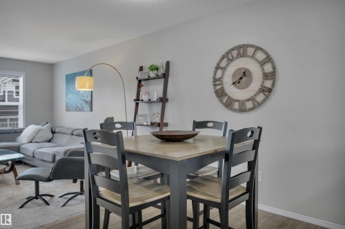 427 Simpkins Link, Leduc, AB - Indoor Photo Showing Dining Room