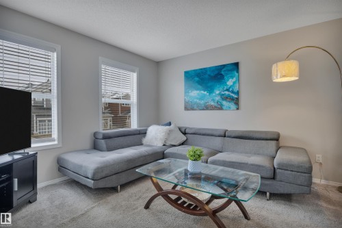427 Simpkins Link, Leduc, AB - Indoor Photo Showing Living Room