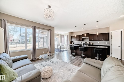 5147 Crabapple Link Link, Edmonton, AB - Indoor Photo Showing Living Room
