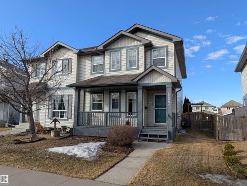 8627 173 Avenue, Edmonton, AB - Outdoor With Deck Patio Veranda With Facade