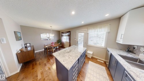 8627 173 Avenue, Edmonton, AB - Indoor Photo Showing Kitchen With Double Sink