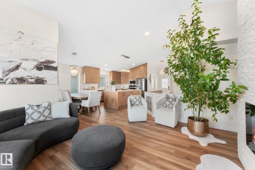 15919 58 Street, Edmonton, AB - Indoor Photo Showing Living Room