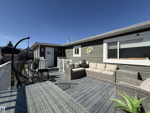 50 Willow Park Estates, Leduc, AB - Outdoor With Deck Patio Veranda With Exterior