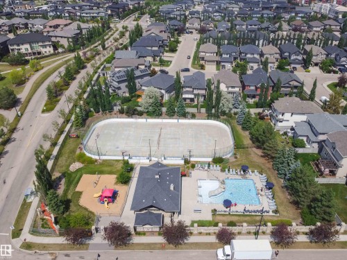 Included in your HOA fee is private access to the community pool and skating rink! - 3048 Watson Landing, Edmonton, AB - Outdoor With View