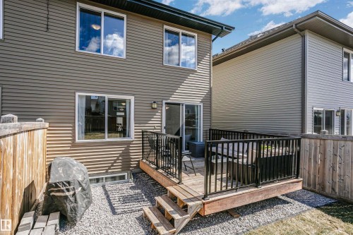 7280 Edgemont Way, Edmonton, AB - Outdoor With Deck Patio Veranda With Exterior