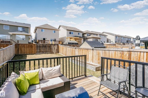 7280 Edgemont Way, Edmonton, AB - Outdoor With Deck Patio Veranda With Exterior