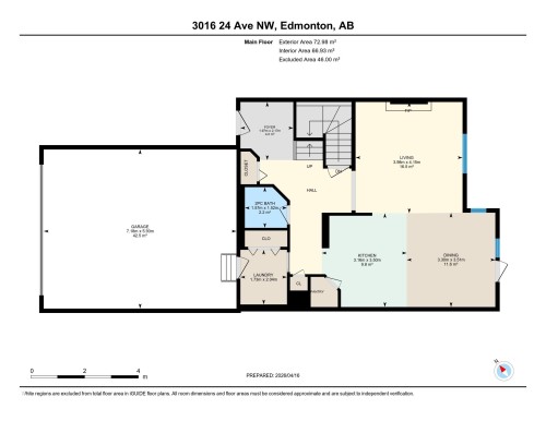 Floor plan - 3016 24 Ave, Edmonton, AB - Other