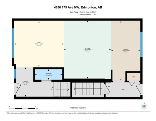 Floor plan - 4636 175 Ave, Edmonton, AB - Other