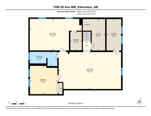 Floor plan - 7408 92 Avenue, Edmonton, AB - Other