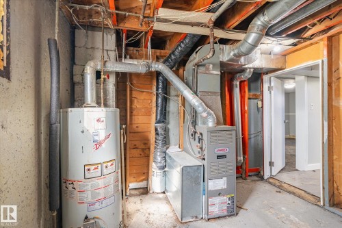 10439 159 Street, Edmonton, AB - Indoor Photo Showing Basement