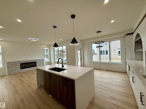 5802 Peltier Close, Beaumont, AB - Indoor Photo Showing Kitchen With Upgraded Kitchen