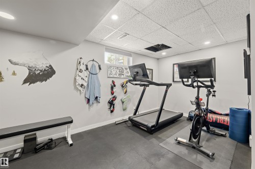 15 Arbor Crescent, St. Albert, AB - Indoor Photo Showing Gym Room