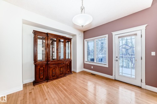 Entryway with light wood-style flooring - 1605 Haswell Court, Edmonton, AB - Indoor Photo Showing Other Room