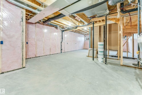 8712 181 Avenue, Edmonton, AB - Indoor Photo Showing Basement
