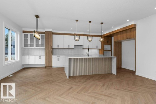 53 Lilac Bay, Spruce Grove, AB - Indoor Photo Showing Kitchen