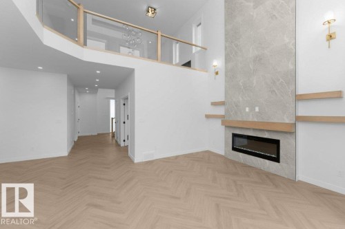 53 Lilac Bay, Spruce Grove, AB - Indoor With Fireplace