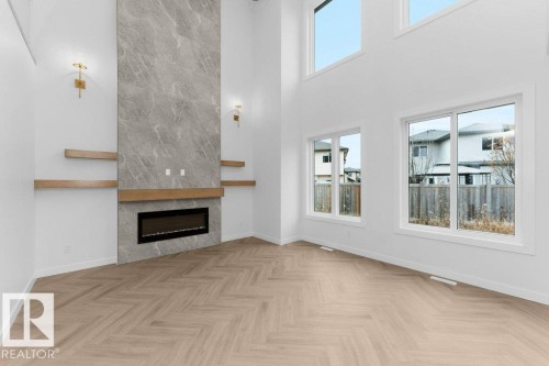 53 Lilac Bay, Spruce Grove, AB - Indoor With Fireplace
