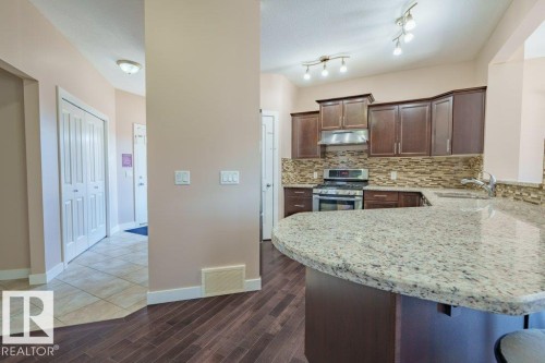 6103 18 Avenue, Edmonton, AB - Indoor Photo Showing Kitchen With Upgraded Kitchen