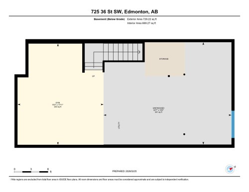 Floor plan - 725 36 Street, Edmonton, AB - Other