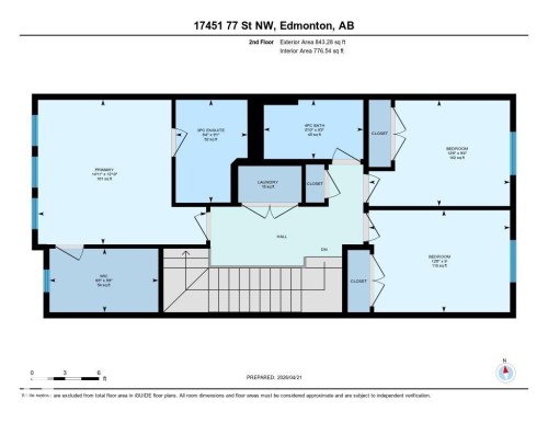 Floor plan - 17451 77 Street, Edmonton, AB - Other