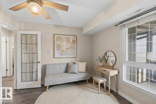 Recessed window with white framing and mullions - 5740 172 Street, Edmonton, AB - Indoor Photo Showing Other Room