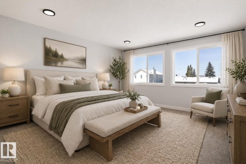 76 Maple Crescent, Gibbons, AB - Indoor Photo Showing Bedroom