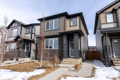 8707 221 Street, Edmonton, AB - Outdoor With Facade
