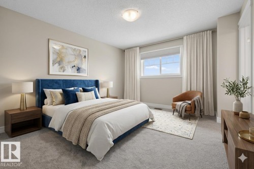 2012 126 Street, Edmonton, AB - Indoor Photo Showing Bedroom