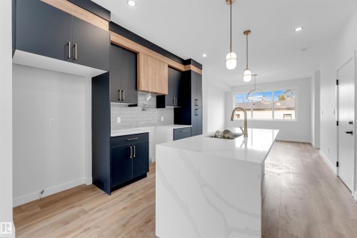 7934 77 Avenue, Edmonton, AB - Indoor Photo Showing Kitchen