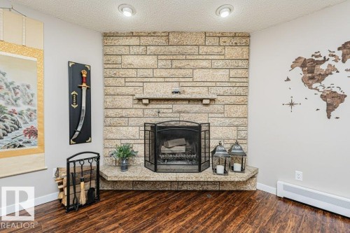 1727 65 Street, Edmonton, AB - Indoor With Fireplace