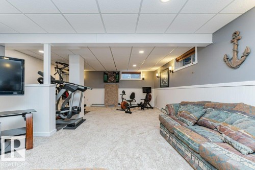 1727 65 Street, Edmonton, AB - Indoor Photo Showing Gym Room