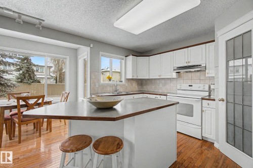 11732 10 Avenue Nw, Edmonton, AB - Indoor Photo Showing Kitchen With Double Sink