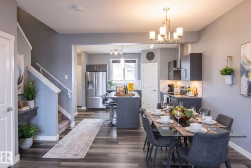 22603 98 Avenue, Edmonton, AB - Indoor Photo Showing Dining Room